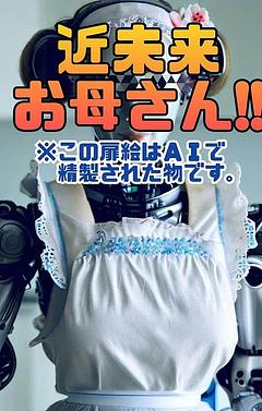 近未来お母さん！！（※この扉絵はＡＩで精製された物です）