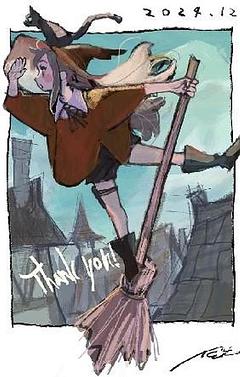 丘の上の魔女少女 4/4