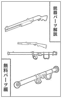 銃器パーツ解説‐無料パーツ編